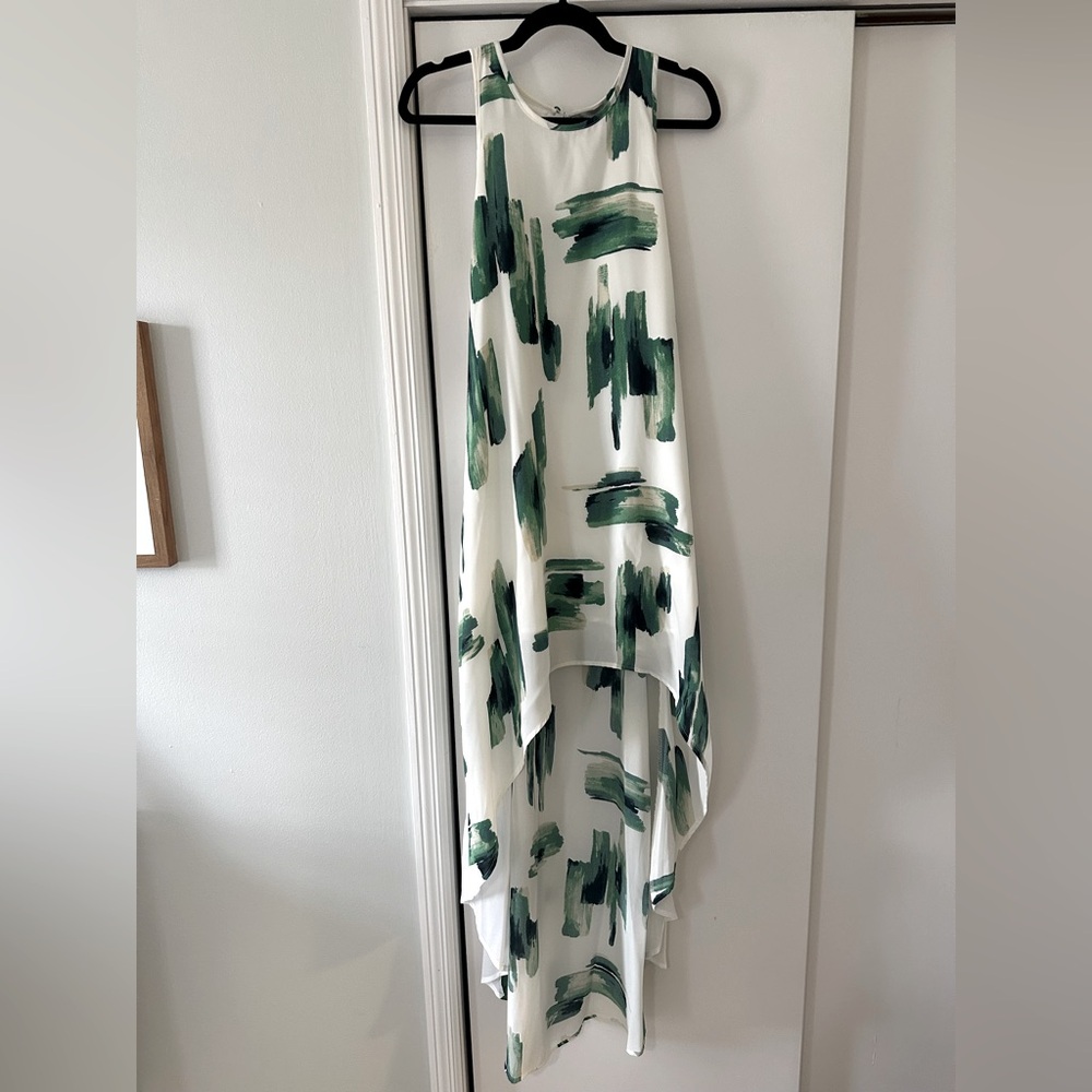 Asher High Low boutique dress, L, NWT